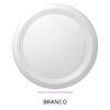 Copobras Prato Plástico Descartável Branco Raso 21cm - 10un - Image 2