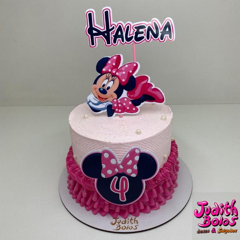 Bolo Laços da Minnie - 80692