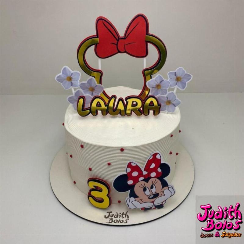 Bolo Da Minnie - 35691