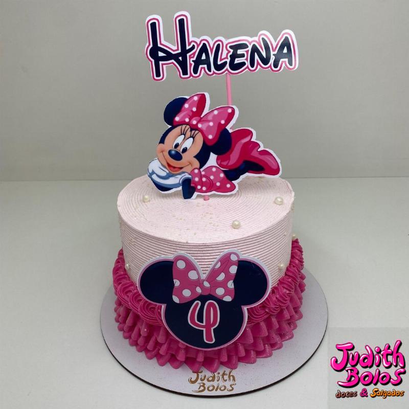 Bolo Laços da Minnie - 80692