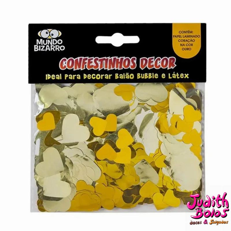 Confestinhos Corção Dourado