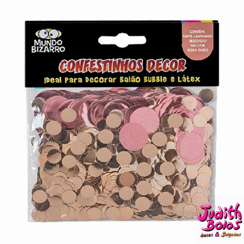 Confestinhos Bolinha Rose