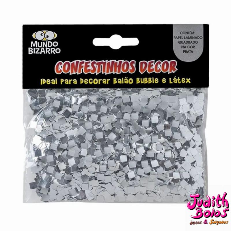 Confestinhos Quadradinho Prata