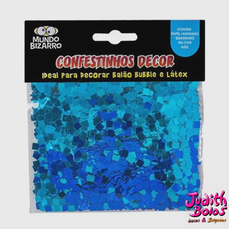 Confestinhos Quadradinho Azul