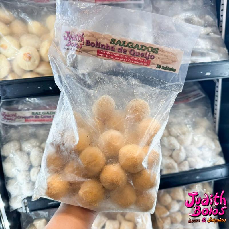 Bolinha de Queijo Congelada Pct. com 25 unidades