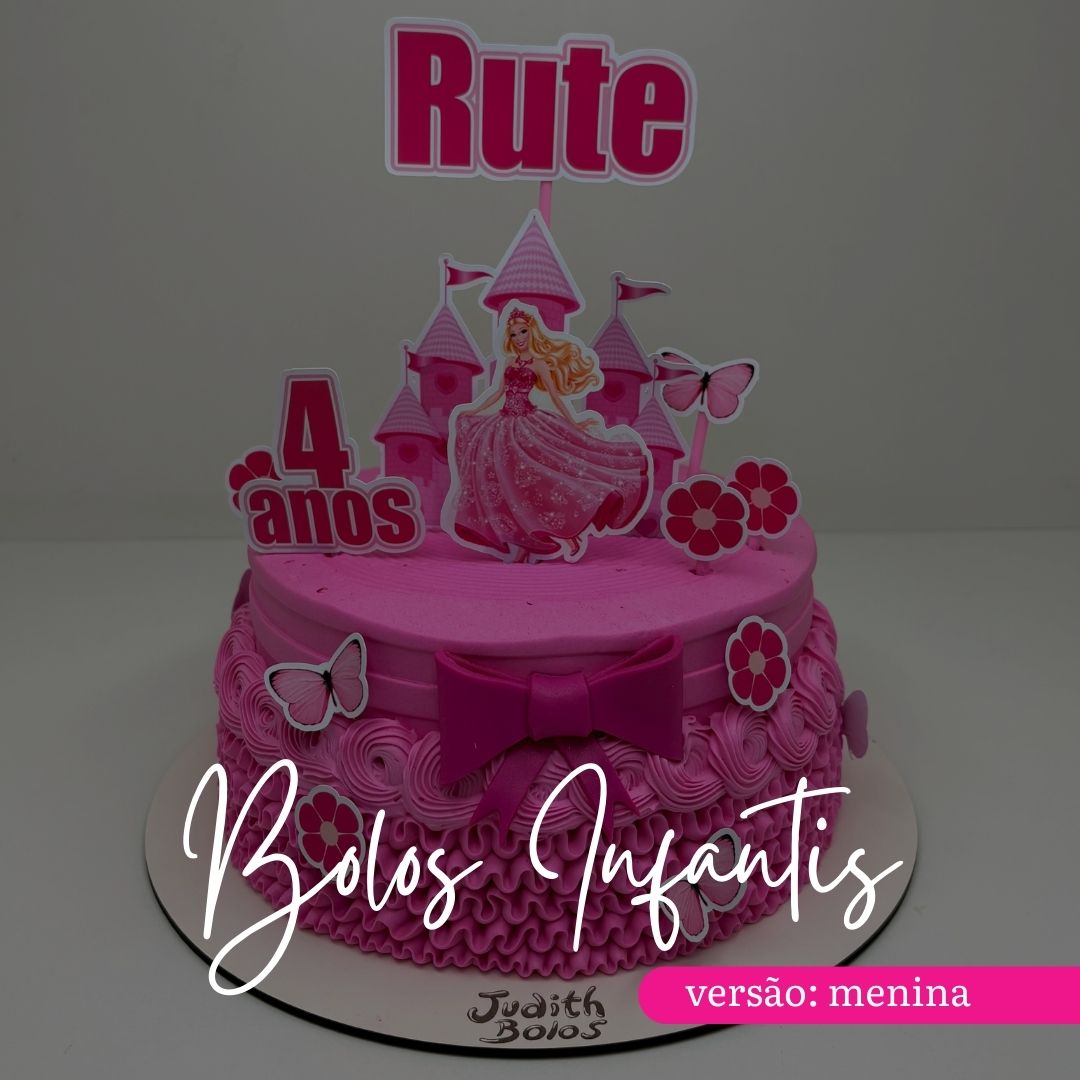 Bolos Infantis Menina