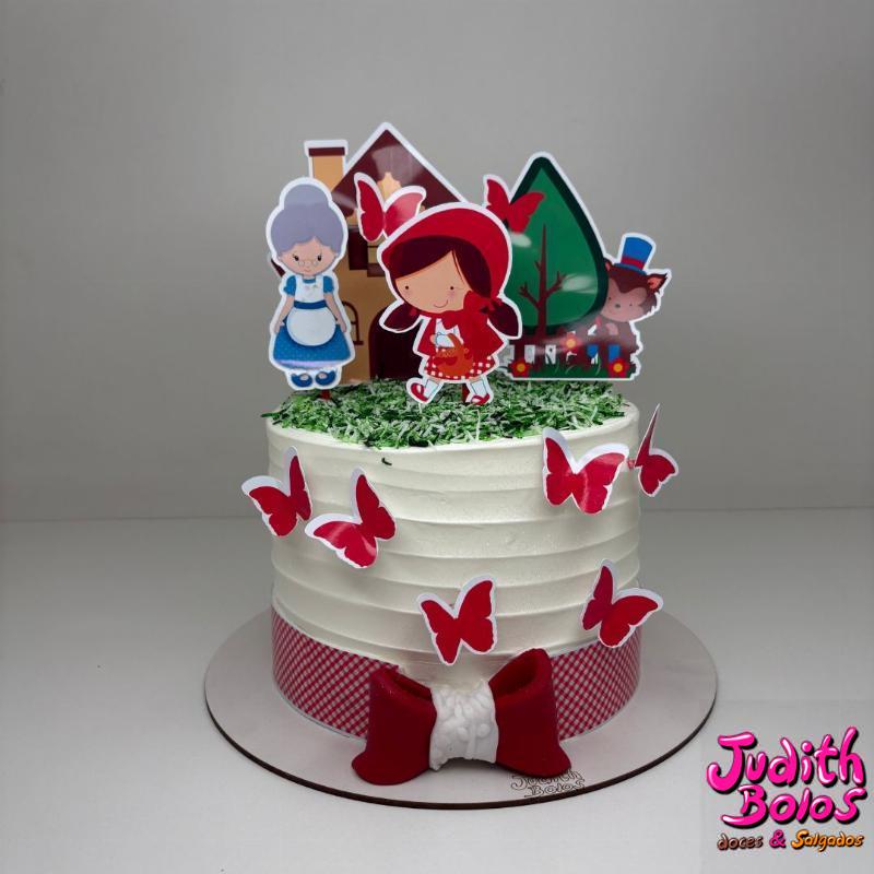 Bolo Chapeuzinho Vermelho - 78011