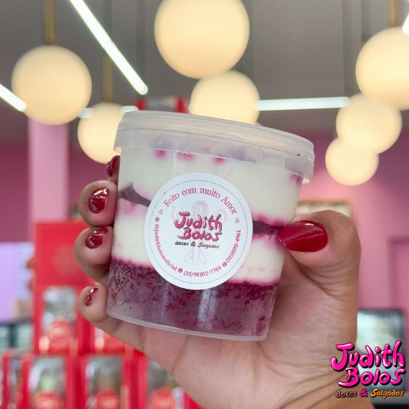 Bolo no Pote Red Velvet