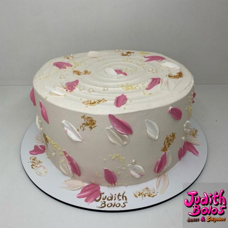 Bolo com Manchas Rosas - 21709