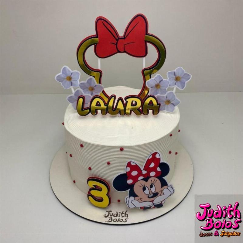 Bolo Da Minnie - 35691
