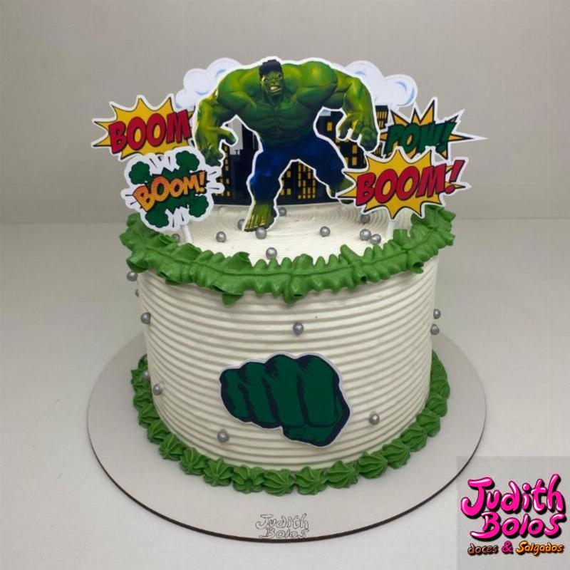 Bolo O Incrivel Hulk - 79718