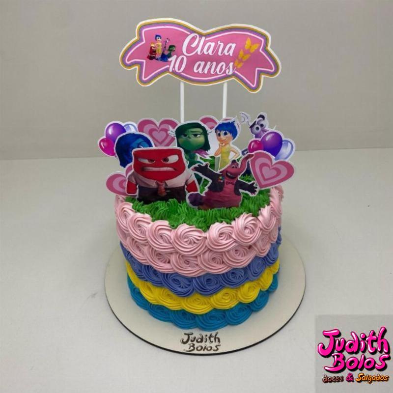 Bolo Filme Divertidamente - 80952