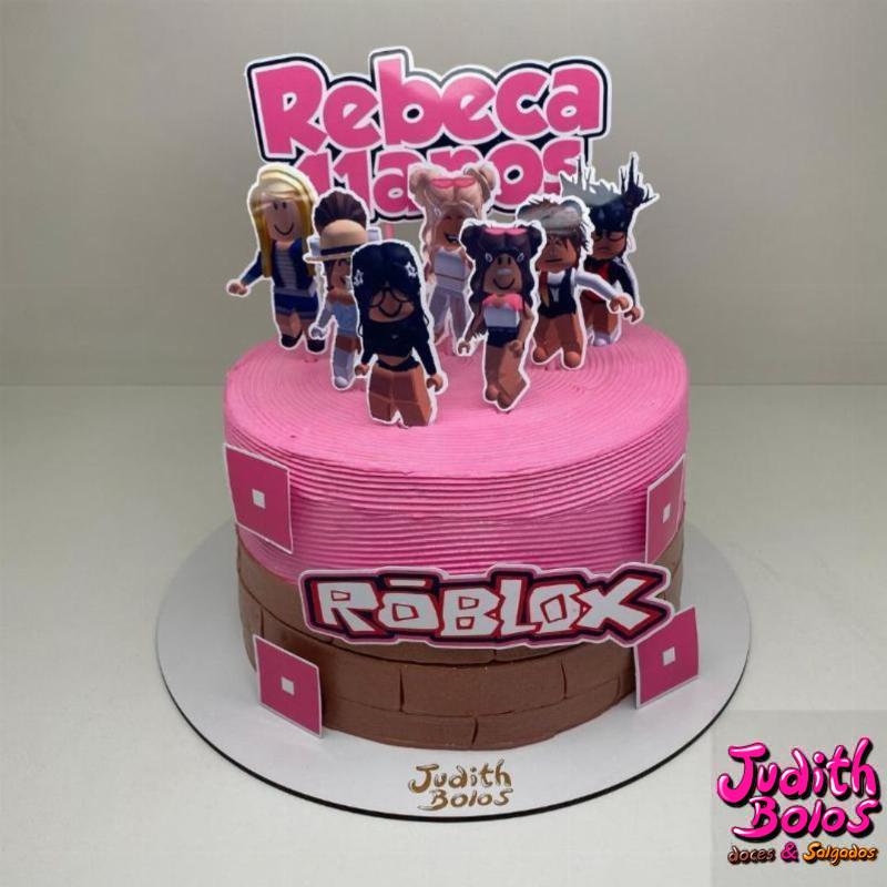 Bolo Roblox Feminino - 49201