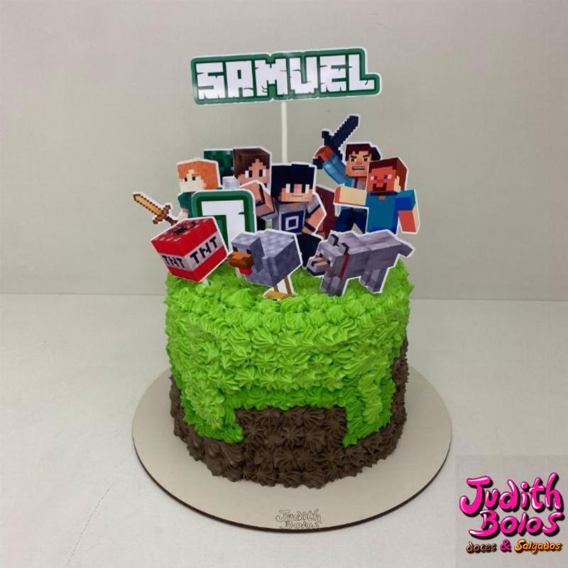 Bolo Jogo Minicraft - 52651