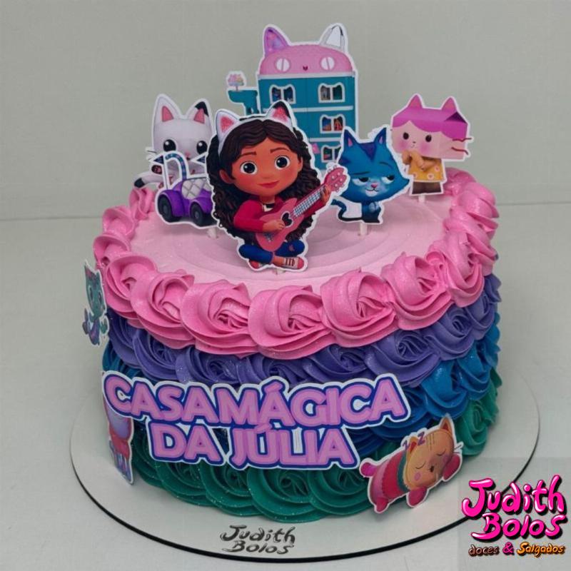 Bolo A Casa Mágica da Gabby - 39513
