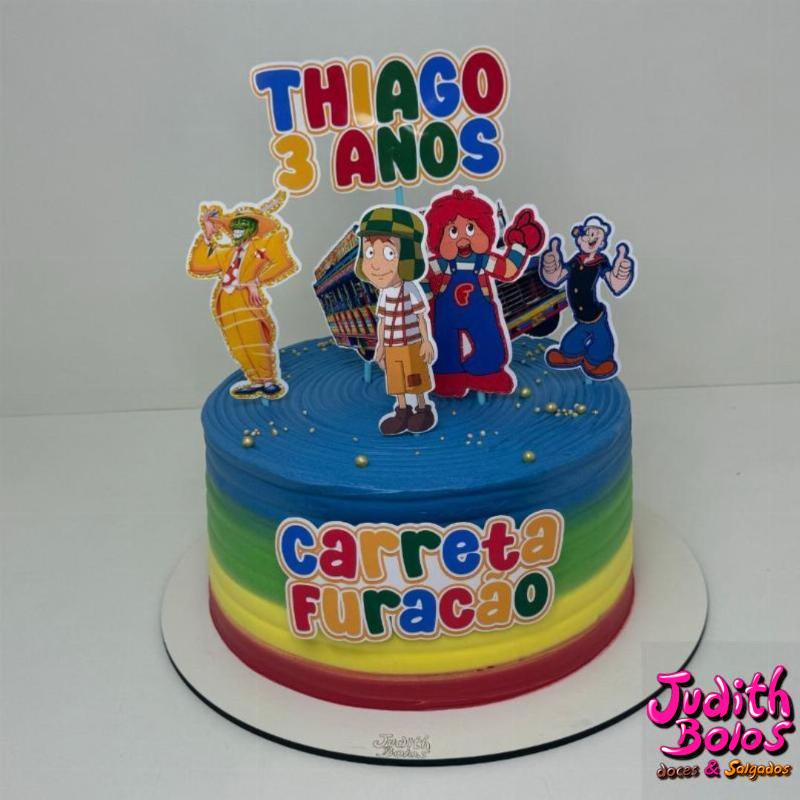 Bolo Carreta Furacão - 40750