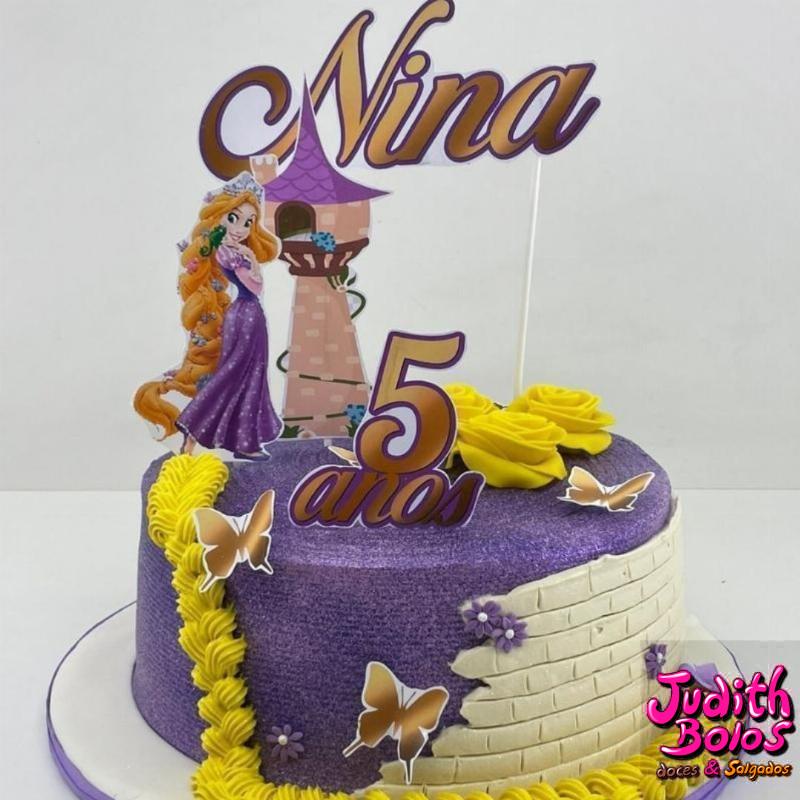 Bolo da Rapunzel - 65511