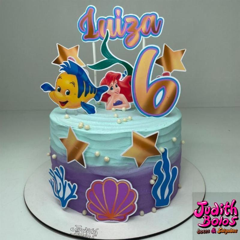 Bolo da Pequena Sereia -  88162