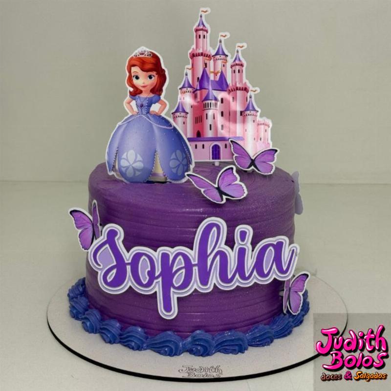 Bolo da Princesinha Sofia -  64043