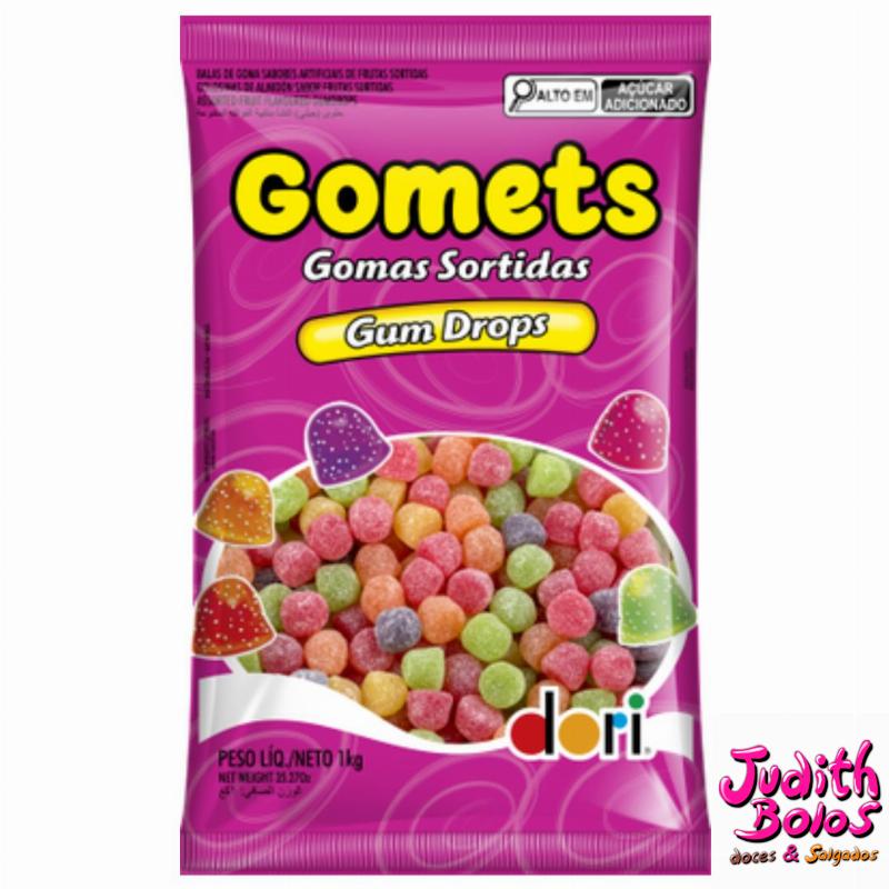 Balas Gomets Dori Gomas Sortidas - 1kl