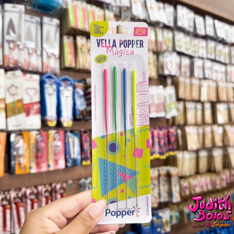 Vella Popper Mágica Faíscas, Neon