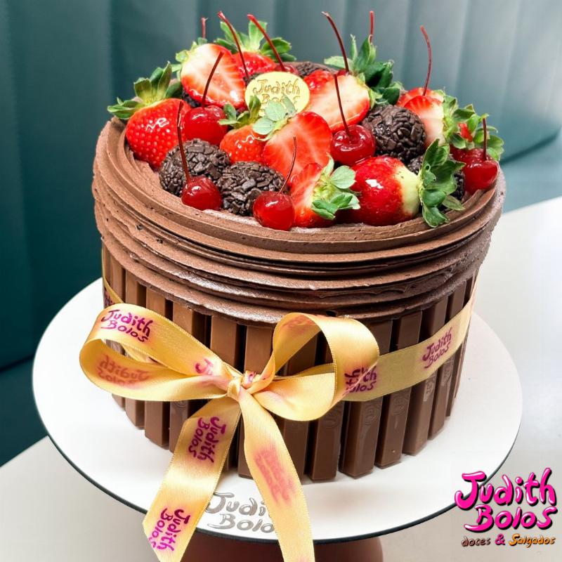 Bolo Tentação de Chocolate & Morangos - cod 83750