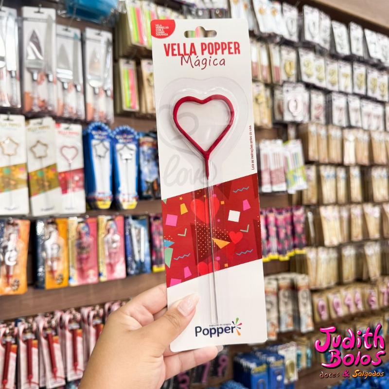 Vella Popper Mágica Coração