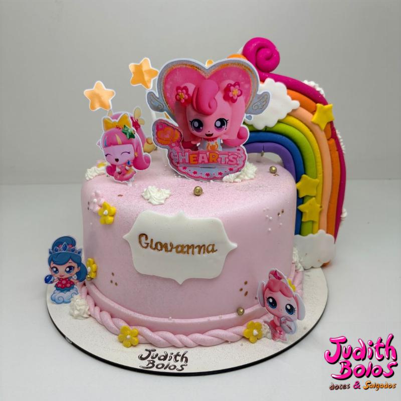 Bolo Arco Irís Catch! Teenieping - 27703