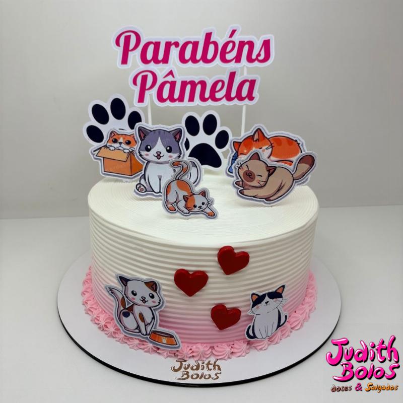 Bolo Gatinhos Fofos - 57351