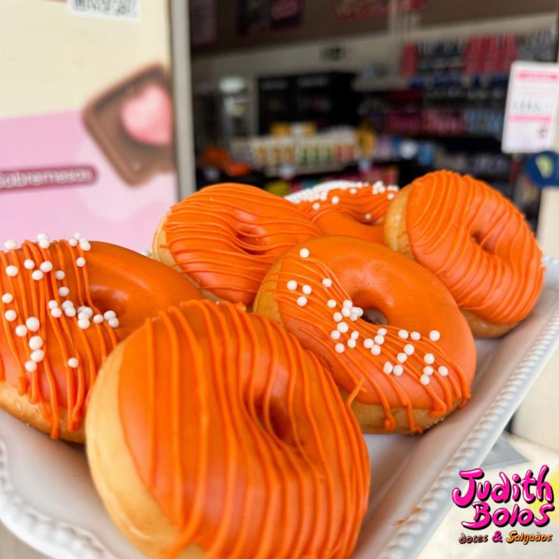 Mini Donuts Laranja - 70g