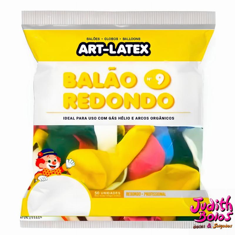 Balões Redondos Coloridos Art Latex nº 9